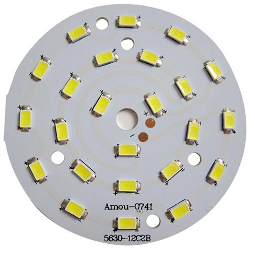 PCB i aluminium för belysning